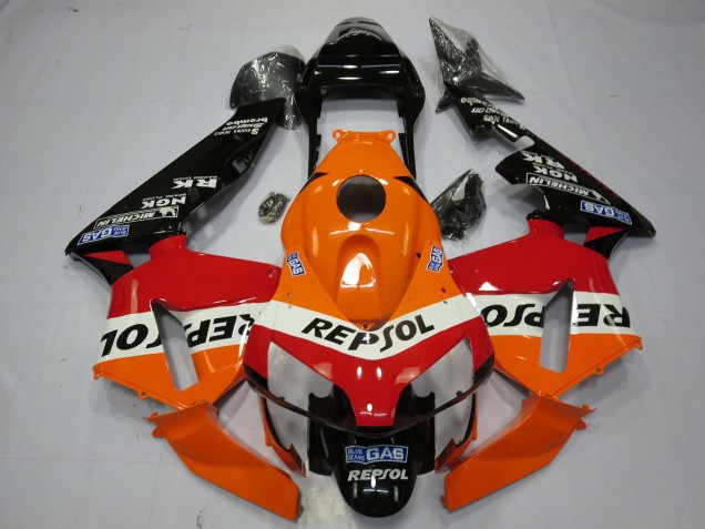 OEM Stile Repsol 2003-2004 Honda CBR600RR Carene Moto OEM Stile Repsol 2003-2004 Honda CBR600RR Carene Moto