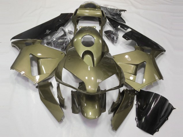 Oliva Brillante 2003-2004 Honda CBR600RR Carene Moto Oliva Brillante 2003-2004 Honda CBR600RR Carene Moto