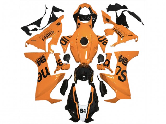 Orange Street Flava 2017-2023 Honda CBR1000RR Carene Moto Orange Street Flava 2017-2023 Honda CBR1000RR Carene Moto