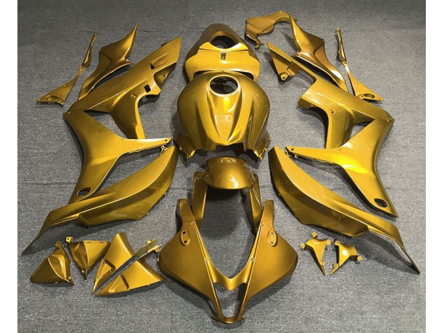 Oro Lucido Liscio 2007-2008 Honda CBR600RR Carene Moto Oro Lucido Liscio 2007-2008 Honda CBR600RR Carene Moto