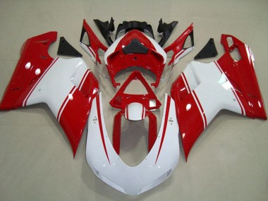 Perno Rosso & Bianco 2007-2014 Ducati 848 1098 1198 Carene Moto