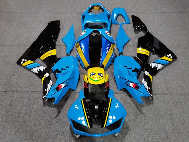 Personalizzato Azzurro Cielo 2013-2023 Honda CBR600RR Carene Moto Personalizzato Azzurro Cielo 2013-2023 Honda CBR600RR Carene Moto