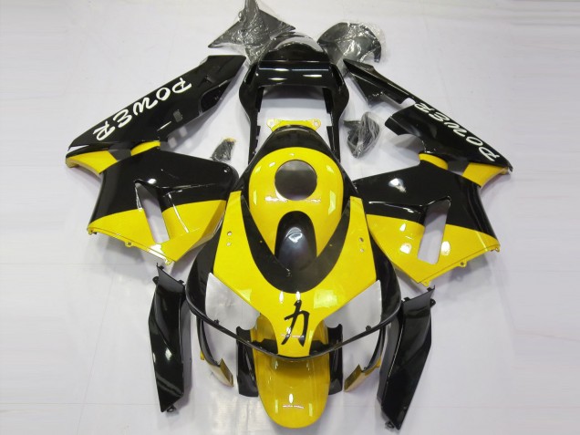 Potenza Gialla Lucida 2003-2004 Honda CBR600RR Carene Moto Potenza Gialla Lucida 2003-2004 Honda CBR600RR Carene Moto