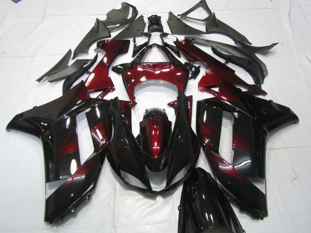 Profondo Rosso 2007-2008 Kawasaki ZX6R Carene Moto Profondo Rosso 2007-2008 Kawasaki ZX6R Carene Moto