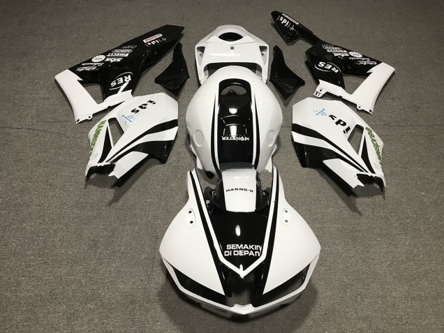 Progettazione In Bianco & Nero 2013-2023 Honda CBR600RR Carene Moto Progettazione In Bianco & Nero 2013-2023 Honda CBR600RR Carene Moto