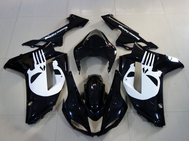 Punitore Personalizzato 2007-2008 Kawasaki ZX6R Carene Moto Punitore Personalizzato 2007-2008 Kawasaki ZX6R Carene Moto