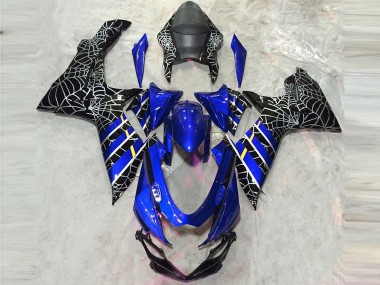 Ragno Blu Lucido 2011-2024 Suzuki GSXR 600-750 Carene Moto