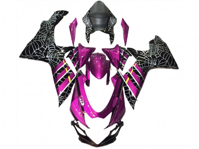Ragno Rosa Lucido 2011-2024 Suzuki GSXR 600-750 Carene Moto Ragno Rosa Lucido 2011-2024 Suzuki GSXR 600-750 Carene Moto