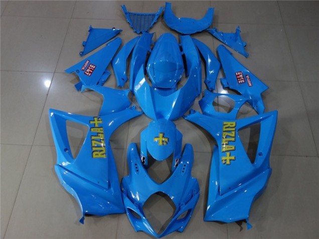 Rizla Blu 2007-2008 Suzuki GSXR 1000 Carene Moto Rizla Blu 2007-2008 Suzuki GSXR 1000 Carene Moto