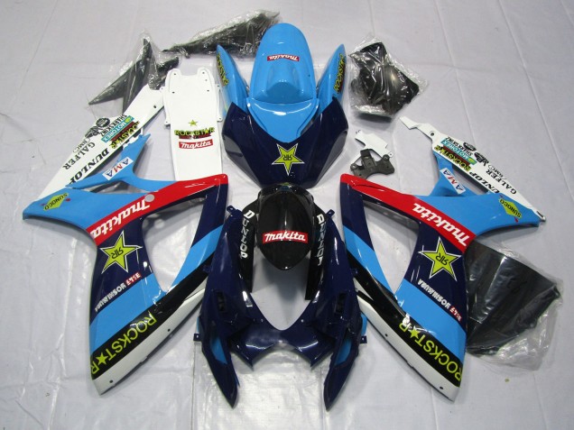 Rockstar 2006-2007 Suzuki GSXR 600-750 Carene Moto Rockstar 2006-2007 Suzuki GSXR 600-750 Carene Moto