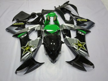 Rockstar 2008-2010 Kawasaki ZX10R Carene Moto