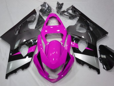 Rosa & Argento 2004-2005 Suzuki GSXR 600-750 Carene Moto