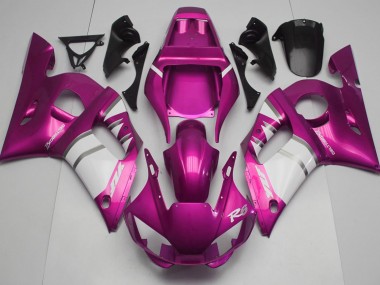 Rosa & Bianco 1998-2002 Yamaha R6 Carene Moto