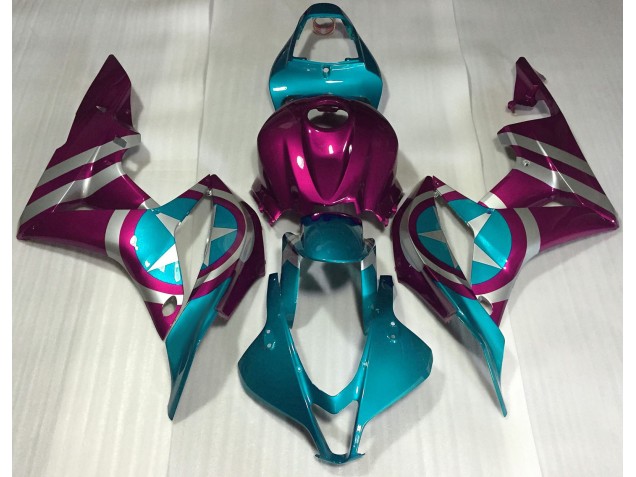 Rosa Capitan America 2007-2008 Honda CBR600RR Carene Moto Rosa Capitan America 2007-2008 Honda CBR600RR Carene Moto