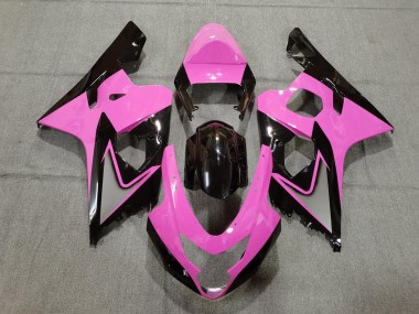 Rosa Chiaro & Nero 2004-2005 Suzuki GSXR 600-750 Carene Moto