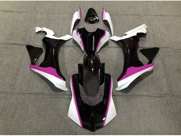 Rosa In Bianco & Nero 2015-2019 Yamaha R1 Carene Moto Rosa In Bianco & Nero 2015-2019 Yamaha R1 Carene Moto