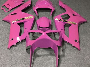 Rosa Lucido 2003-2004 Kawasaki ZX6R Carene Moto