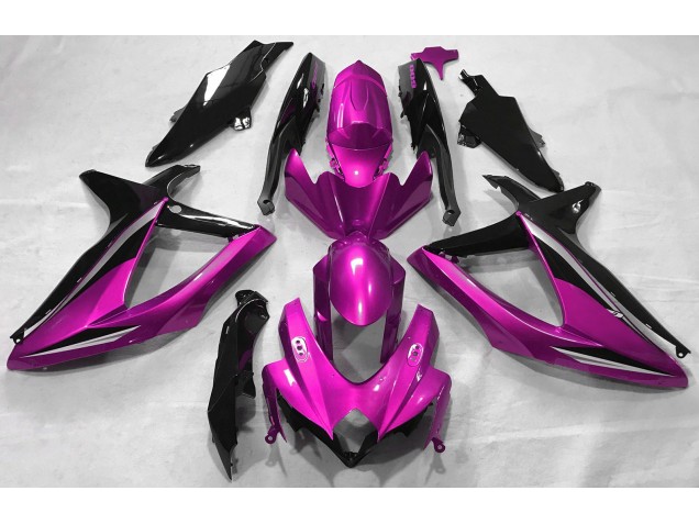 Rosa Lucido 2008-2010 Suzuki GSXR 600-750 Carene Moto