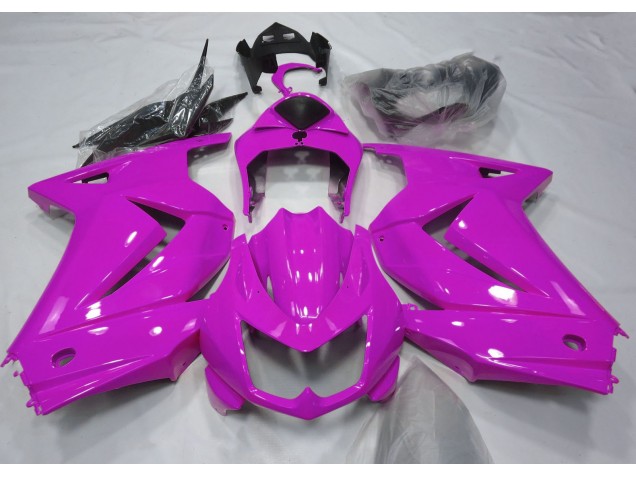 Rosa Lucido 2008-2012 Kawasaki Ninja 250 Carene Moto