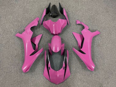 Rosa Lucido 2015-2019 Yamaha R1 Carene Moto
