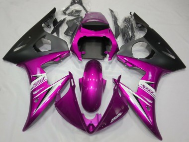 Rosa Lucido & Bianco 2003-2004 Yamaha R6 Carene Moto