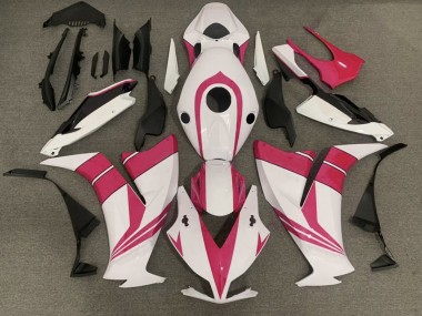 Rosa Lucido & Bianco 2012-2016 Honda CBR1000RR Carene Moto