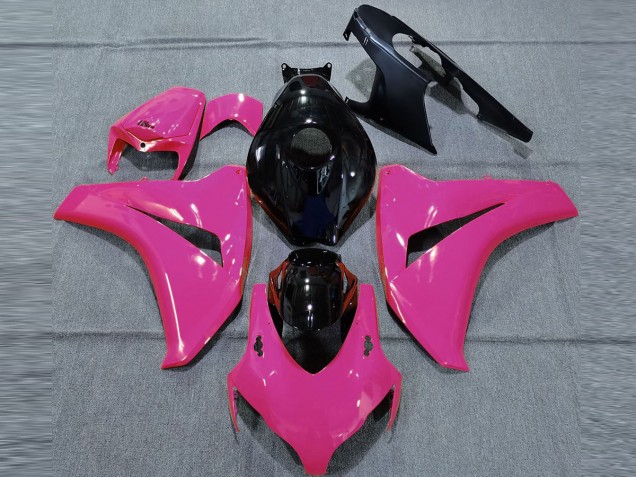 Rosa Lucido & Nero 2008-2011 Honda CBR1000RR Carene Moto Rosa Lucido & Nero 2008-2011 Honda CBR1000RR Carene Moto