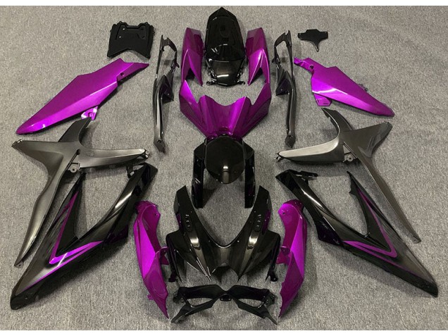 Rosa Lucido & Verde R 2008-2010 Suzuki GSXR 600-750 Carene Moto Rosa Lucido & Verde R 2008-2010 Suzuki GSXR 600-750 Carene Moto