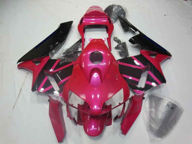 Rosa & Nero 2003-2004 Honda CBR600RR Carene Moto
