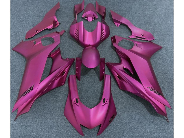 Rosa Opaco 2017-2021 Yamaha R6 Carene Moto Rosa Opaco 2017-2021 Yamaha R6 Carene Moto