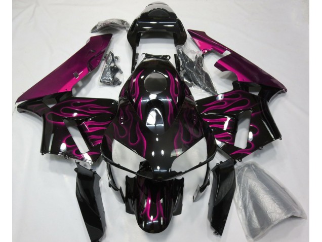 Rosa Shocking Fiamma 2003-2004 Honda CBR600RR Carene Moto Rosa Shocking Fiamma 2003-2004 Honda CBR600RR Carene Moto