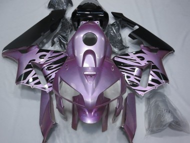 Rose Pourpre Flamme 2005-2006 Honda CBR600RR Carene Moto