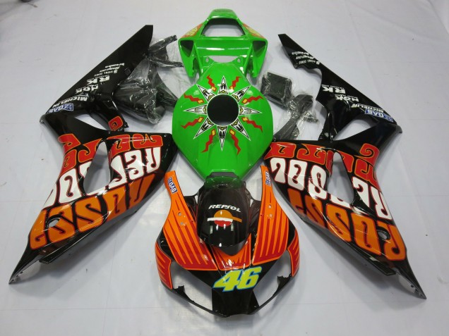 Rossi Calce 2006-2007 Honda CBR1000RR Carene Moto Rossi Calce 2006-2007 Honda CBR1000RR Carene Moto