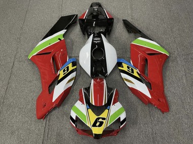 Rosso 6 2004-2005 Honda CBR1000RR Carene Moto