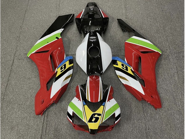Rosso 6 2004-2005 Honda CBR1000RR Carene Moto Rosso 6 2004-2005 Honda CBR1000RR Carene Moto