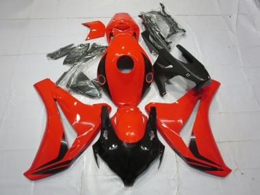 Rosso-Arancio 2008-2011 Honda CBR1000RR Carene Moto