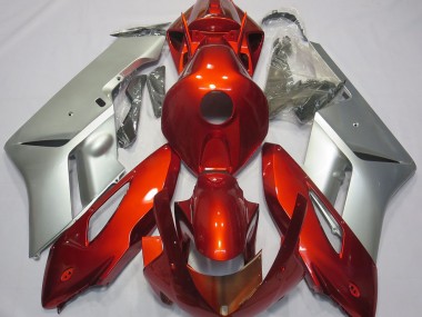 Rosso Argento 2004-2005 Honda CBR1000RR Carene Moto