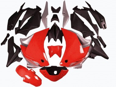 Rosso & Argento 2011-2014 Honda CBR250RR Carene Moto