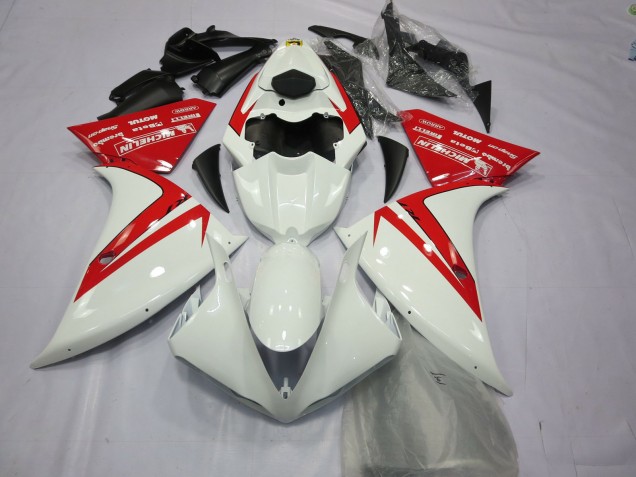 Rosso & Bianco 2012-2014 Yamaha R1 Carene Moto Rosso & Bianco 2012-2014 Yamaha R1 Carene Moto