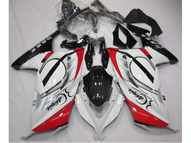 Rosso & Bianco 2013-2018 Kawasaki Ninja 300 Carene Moto Rosso & Bianco 2013-2018 Kawasaki Ninja 300 Carene Moto
