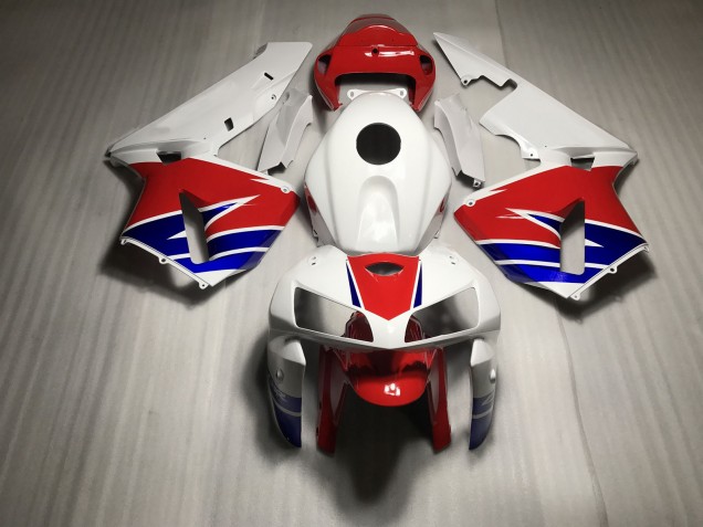 Rosso/Bianco/Blu 2005-2006 Honda CBR600RR Carene Moto Rosso/Bianco/Blu 2005-2006 Honda CBR600RR Carene Moto