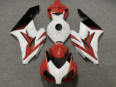 Rosso Bianco & Nero Lucido 2004-2005 Honda CBR1000RR Carene Moto