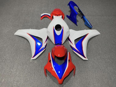 Rosso & Blu Lucido 2008-2011 Honda CBR1000RR Carene Moto