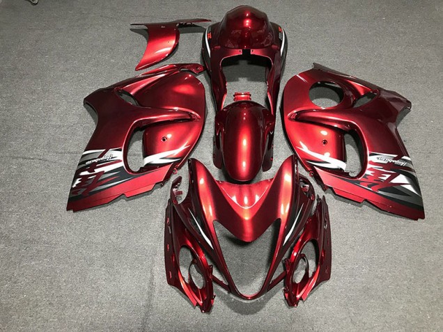 Rosso Brillante 2008-2020 Suzuki GSXR 1300 Carene Moto Rosso Brillante 2008-2020 Suzuki GSXR 1300 Carene Moto