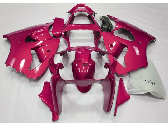 Rosso Caramella 2000-2002 Kawasaki ZX6R Carene Moto Rosso Caramella 2000-2002 Kawasaki ZX6R Carene Moto