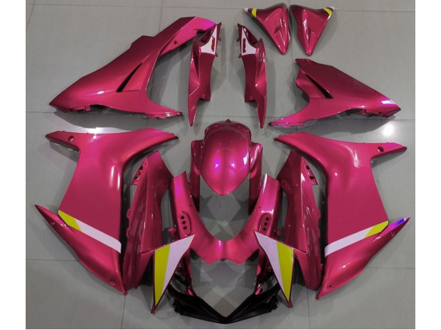 Rosso Caramella Completamente Lucido 2011-2024 Suzuki GSXR 600-750 Carene Moto Rosso Caramella Completamente Lucido 2011-2024 Suzuki GSXR 600-750 Carene Moto