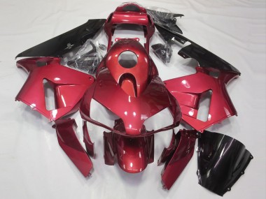 Rosso Caramella Lucido 2003-2004 Honda CBR600RR Carene Moto