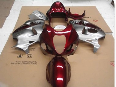 Rosso D Argento 1997-2007 Suzuki GSXR 1300 Carene Moto