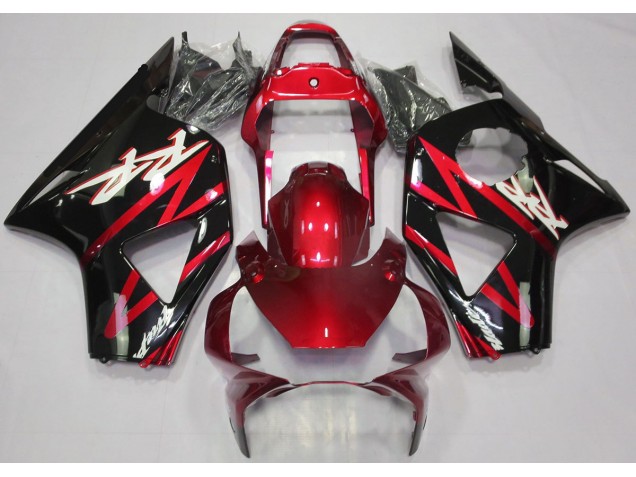 Rosso Elettrico 2002-2003 Honda CBR954RR Carene Moto Rosso Elettrico 2002-2003 Honda CBR954RR Carene Moto