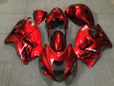 Rosso Fuoco Lucido 1997-2007 Suzuki GSXR 1300 Carene Moto